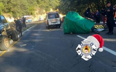 Una persona muere y cinco resultan heridas en accidente en la ruta Interamericana