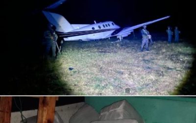 Localizan en Escuintla aeronave y lanchas con posible droga