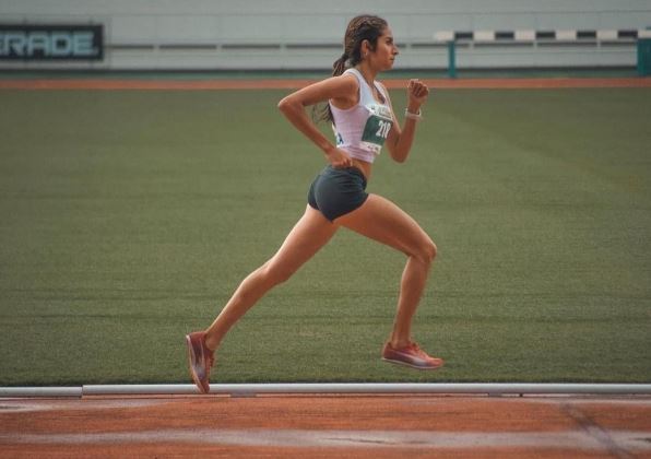 Viviana Aroche, la referencia del atletismo de Guatemala que entrena en Xela