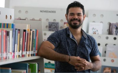 Sergio Bustamante, el nicaragüense que se dedica a su pasión: escribir para niños