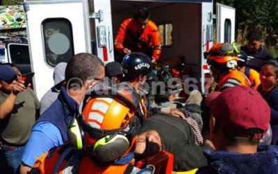 Localizan y rescatan a un adulto mayor quien tenía más de 30 horas desaparecido