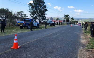 PNC arresta a dos personas e incauta cuatro armas de fuego