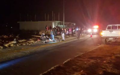 Hombre muere arrollado en Quetzaltenango