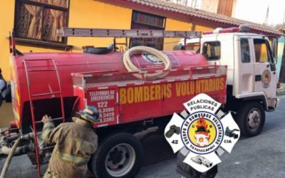 Incendio en vivienda deja pérdidas por unos Q45 mil