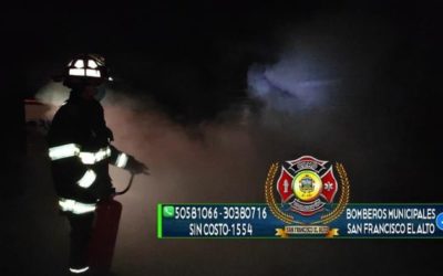 Incendio estructural deja pérdidas por unos Q30 mil