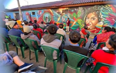 Artistas nacionales e internacionales entregan 23 murales en Totonicapán