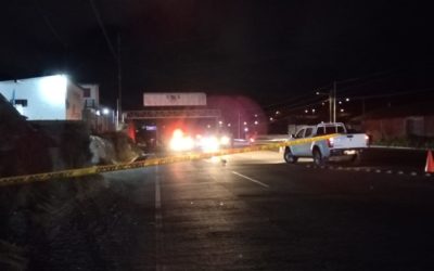Quetzaltenango: Peatón muere tras ser atropellado, el cuerpo quedó expuesto al paso de vehículos