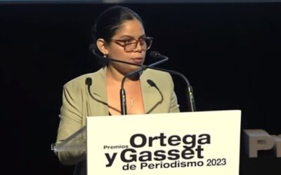 Ganadora de premio Ortega y Gasset: «Hacer periodismo en El Salvador implica muchísimos riesgos»