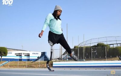 Atleta quetzalteca sueña con trascender en el atletismo inclusivo