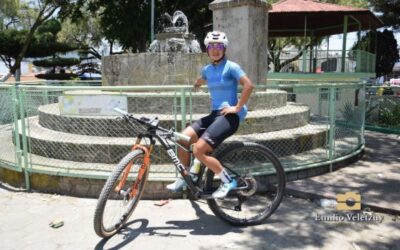 Ciclista de montaña originaria de La Esperanza, Quetzaltenango, compite hoy en Brasil