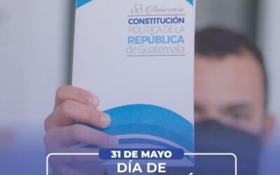 Se cumplen 38 años de la Constitución Política de la República de Guatemala