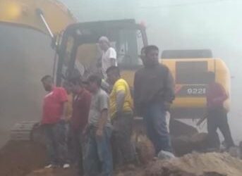 Dos trabajadores de Covial mueren soterrados