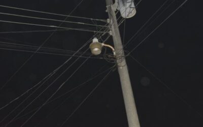 Vecinos inseguros por falta de iluminación