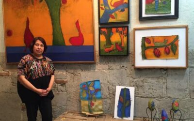 Quetzalteca tiene 35 años en el dibujo y la pintura