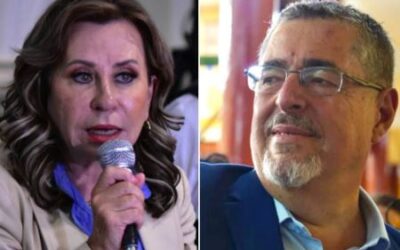 Sandra Torres y Bernardo Arévalo a segunda vuelta