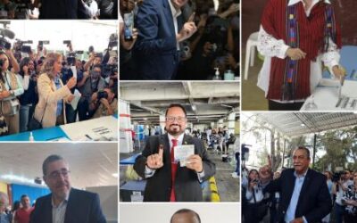 ¿En dónde votaron los candidatos presidenciales?