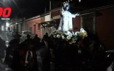 Trasladan imagen de Jesús de La Transfiguración de Quetzaltenango