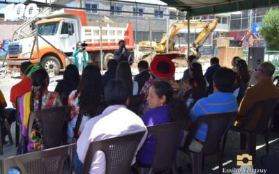 Inauguran remozamiento de cancha polideportiva en La Esperanza