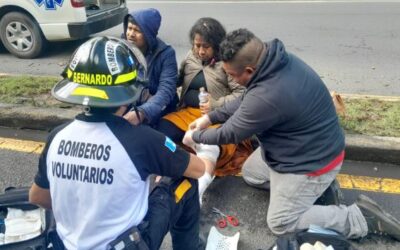 Mal estado de ruta Interamericana provoca accidente