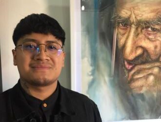 Conozca la historia del joven pintor Yeison González