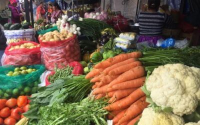 ¿Cuáles son los precios promedio de las verduras?