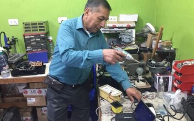 Quetzalteco se dedica a la electrónica desde hace más de medio siglo