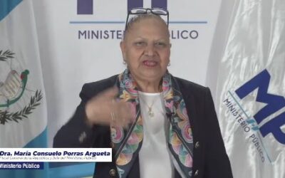 Fiscal General Consuelo Porras habla sobre bloqueos para exigir su renuncia