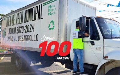 Implementan tren de aseo municipal