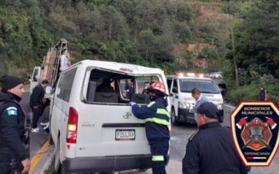 Colisión de tres vehículos en la ruta Interamericana deja a dos heridos