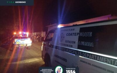 Asesinan a hombre en Coatepeque