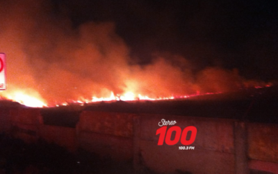 Bomberos preocupados por aumento de incendios forestales y rastreros
