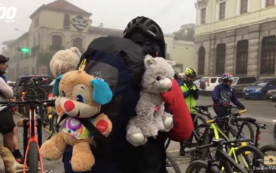 Desarrollan en Quetzaltenango la octava edición de «Bici Juguetón»