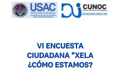 Anuncian encuesta ciudadana en Quetzaltenango