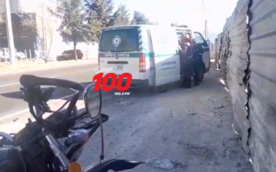 Camión arrolla a motorista en Salcajá