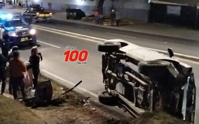 Identifican a heridos en accidente de tránsito en avenida Las Américas de Xela