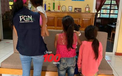 PGN en Quetzaltenango rescata a cuatro hermanas