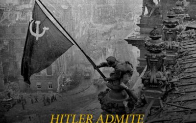 En 1945, Hitler admitía su derrota