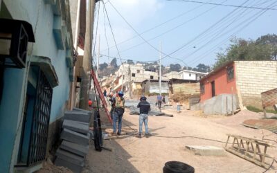 Planifican que proyecto de pavimentación en la zona 4 de Xela finalice en junio