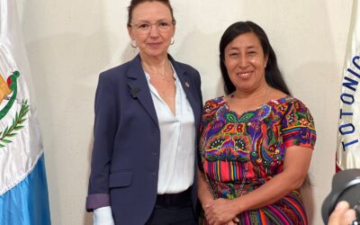 Ministra de Ambiente visita Totonicapán, ¿por qué?