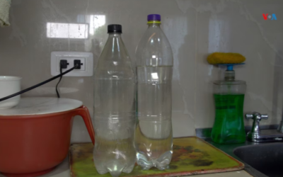 Habitantes de Bogotá se adaptan a escasez de agua tras un mes de racionamiento