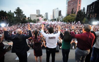 México: Sheinbaum cierra su campaña con aires presidenciales y Gálvez insiste en tumbar «ídolos con pies de barro»