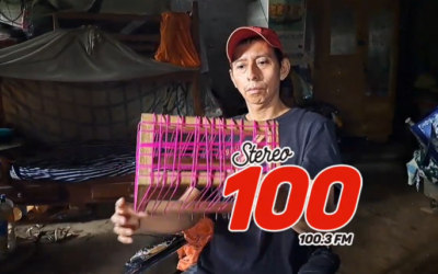 Aprende a elaborar canastas plásticas luego de accidente