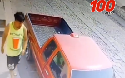 Roban piezas de vehículo en la zona 1 de Quetzaltenango