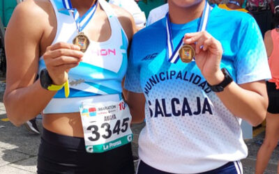 Atleta quetzalteca ocupa el segundo lugar en competencia en Honduras