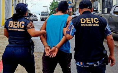 PNC captura a hombre por portación ilegal de arma de fuego