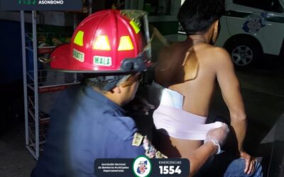 Hieren con un machete a joven que retornaba a su vivienda