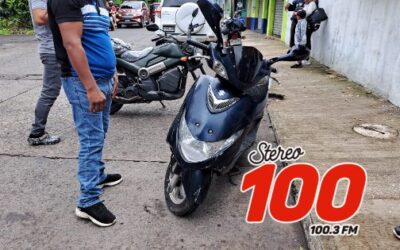Menor de edad herido en colisión entre mototaxi y motocicleta
