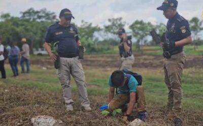 Agentes de PNC siembran 700 árboles en Coatepeque