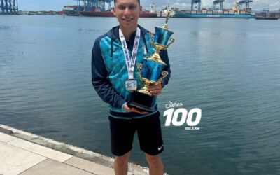 Quetzalteco brilla en competencia de natación en Panamá