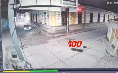 Cámara graba mortal accidente en la zona 1 de Quetzaltenango